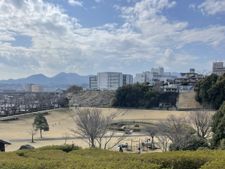 妙宣寺公園　盆地