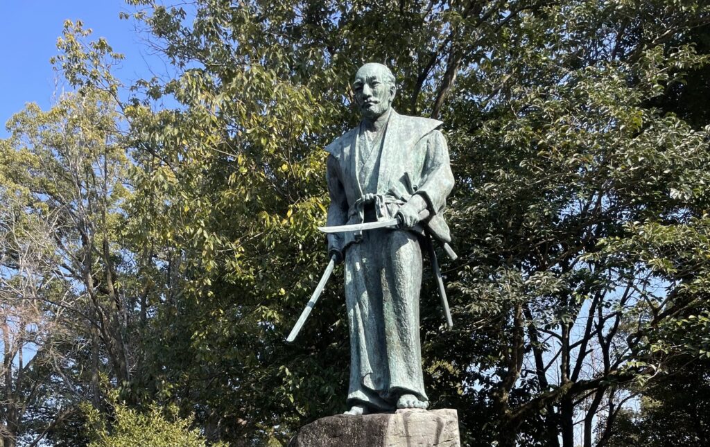 武蔵塚公園 銅像